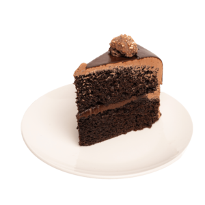 Rebanada de Pastel de 5 Chocolates