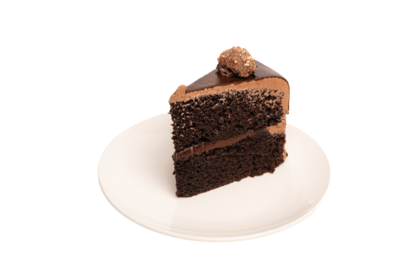 Rebanada de Pastel de 5 Chocolates