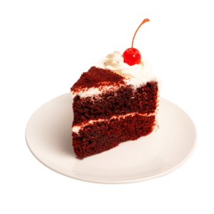 Rebanada de Pastel Red Velvet